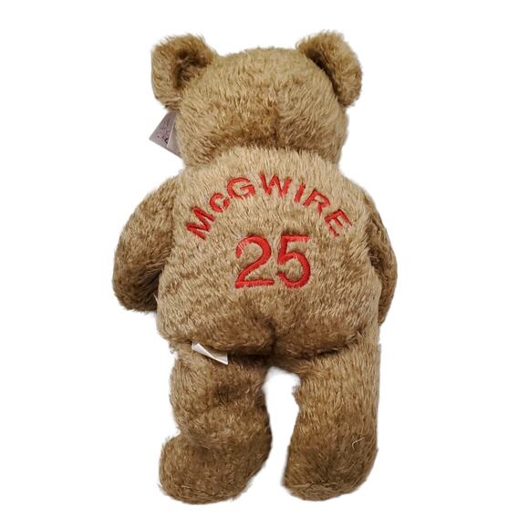 Vintage Mark McGwire Bear Salvinos Bammers Collectors Club Bear Baseball Bear - Picture 4 of 9